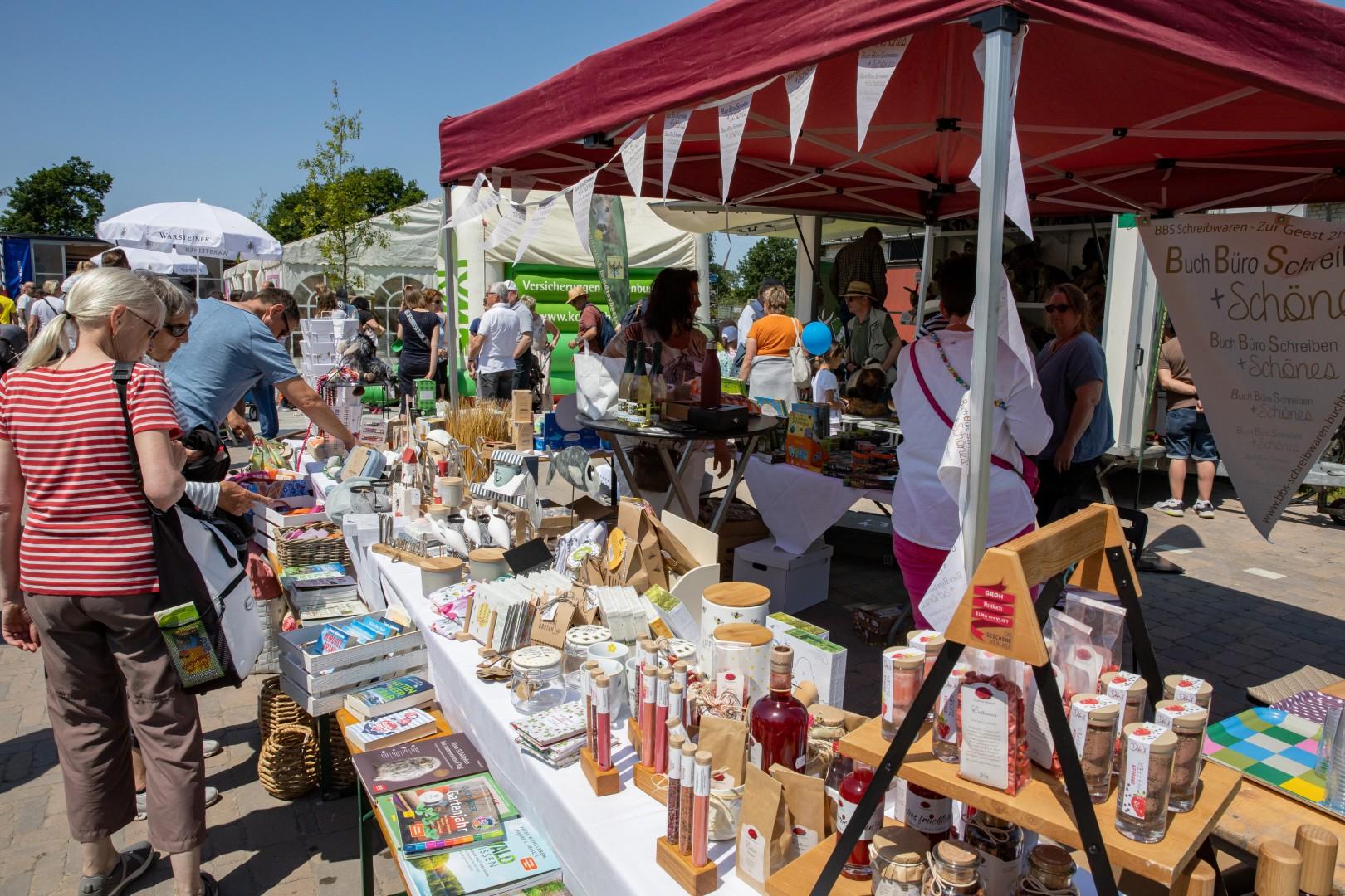 Der Stand von BBS beim Steverauenfest.