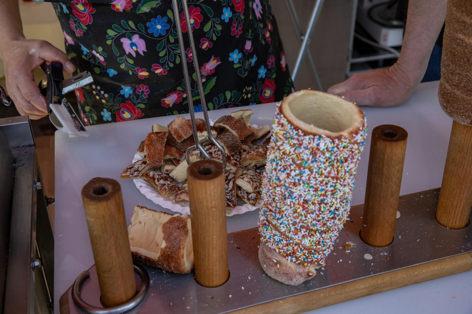 Baumstriezel beim Steverauenfest 2023.