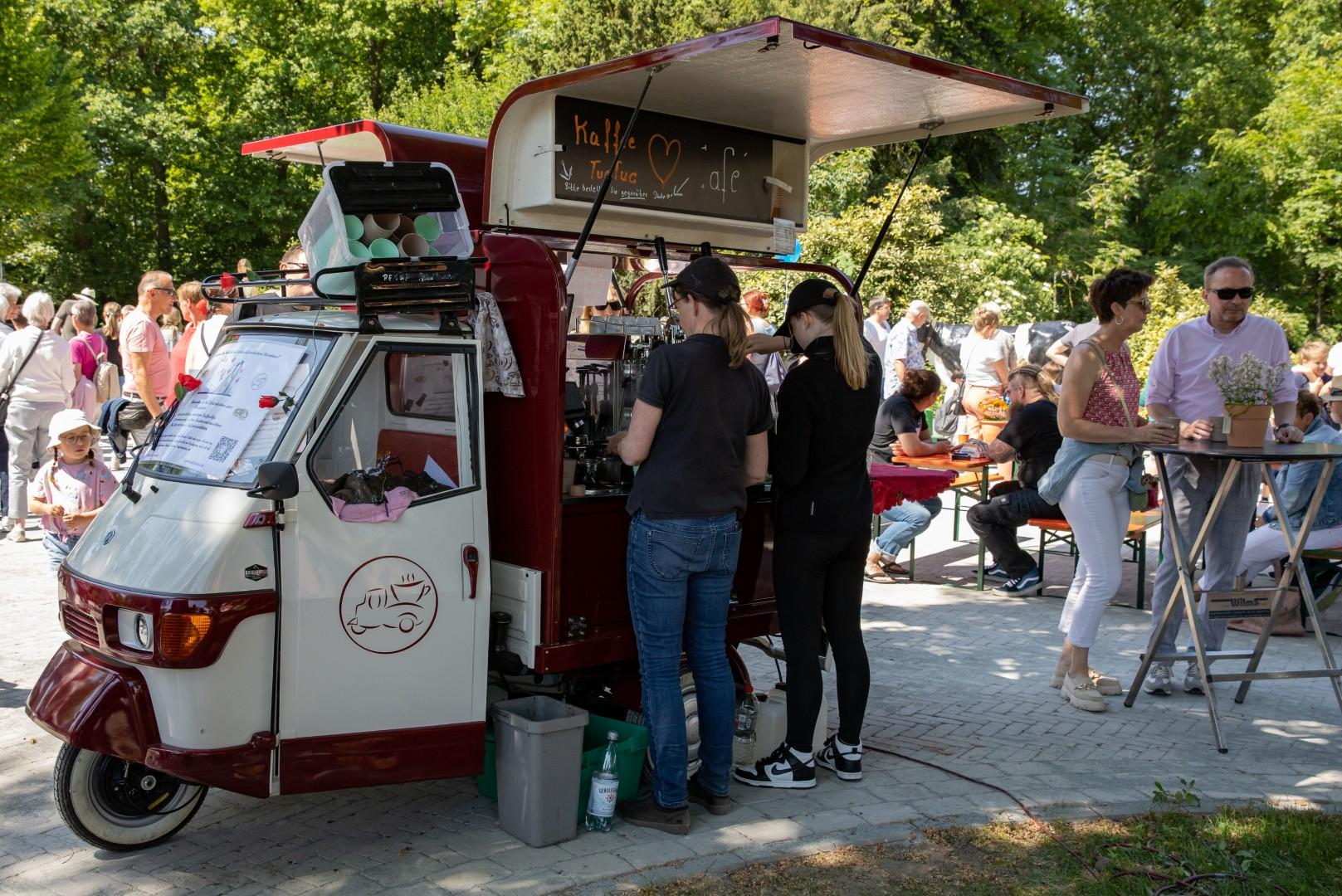 Das Kaffeemobil beim Steverauenfest.