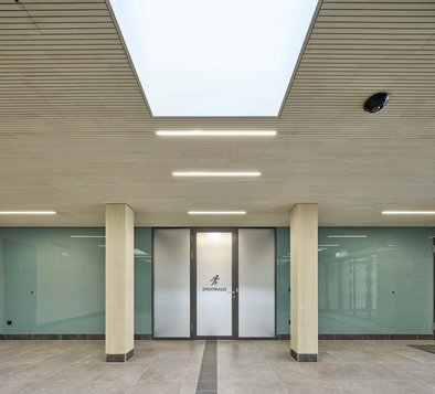 Fertigstellung Hallenbad/Geestturnhalle (Foto: Borgmann)
