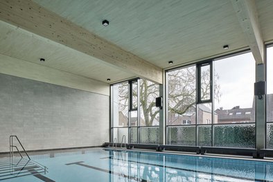 Fertigstellung Hallenbad/Geestturnhalle (Foto: Borgmann)