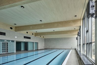 Fertigstellung Hallenbad/Geestturnhalle (Foto: Borgmann)